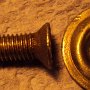 Washer with original 1/4-26 floorboard screw