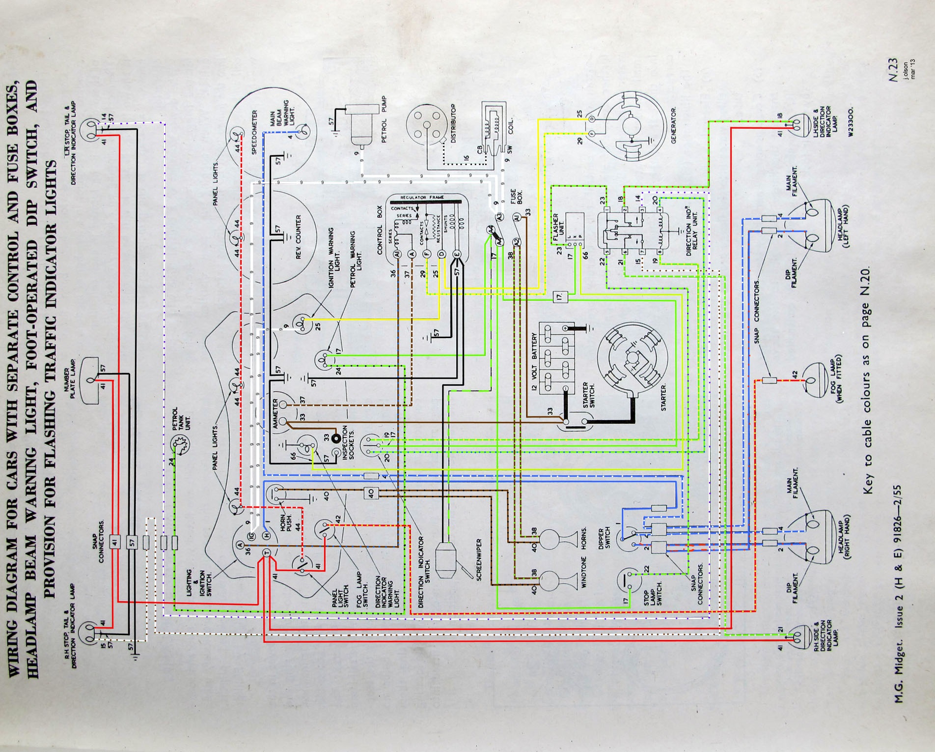 Olson Wiring Diagram